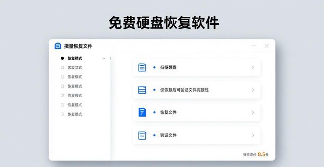 免费硬盘恢复软件大多坑人？实测数据告诉你真相