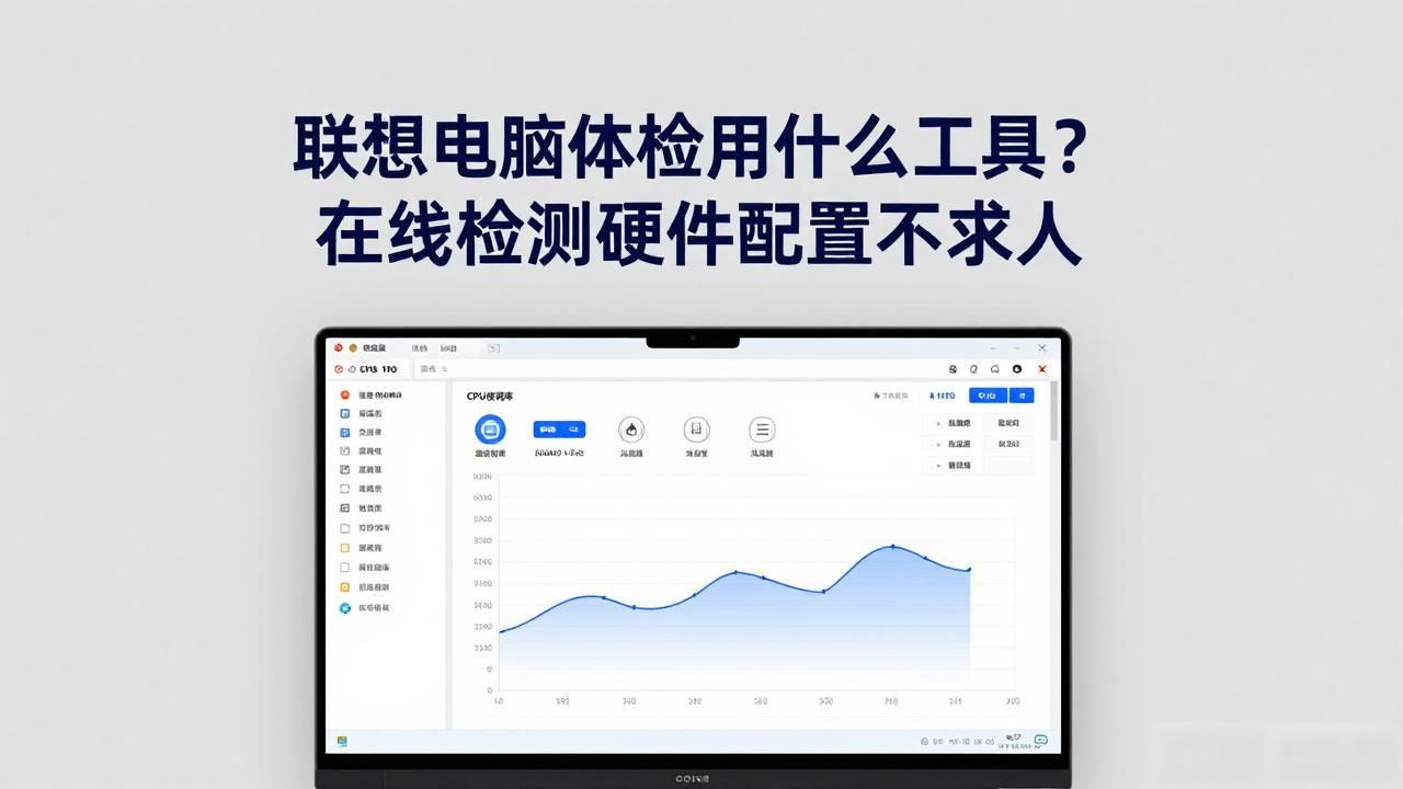 联想电脑体检用什么工具？在线检测硬件配置不求人