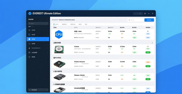 EVEREST Ultimate Edition：强大的硬件检测工具，显卡信息略逊GPU-Z