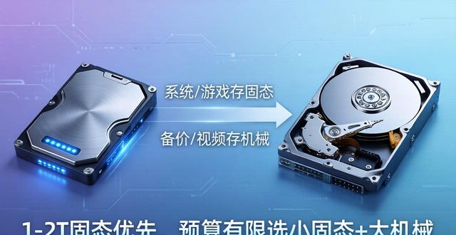 硬盘选购必看：固态+机械双盘搭配，选对工具不花冤枉钱