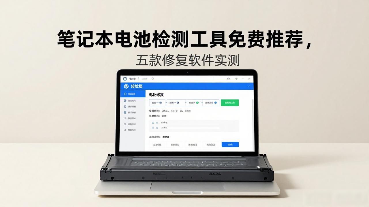 笔记本电池修复工具_笔记本电池检测工具_免费电池修复软件