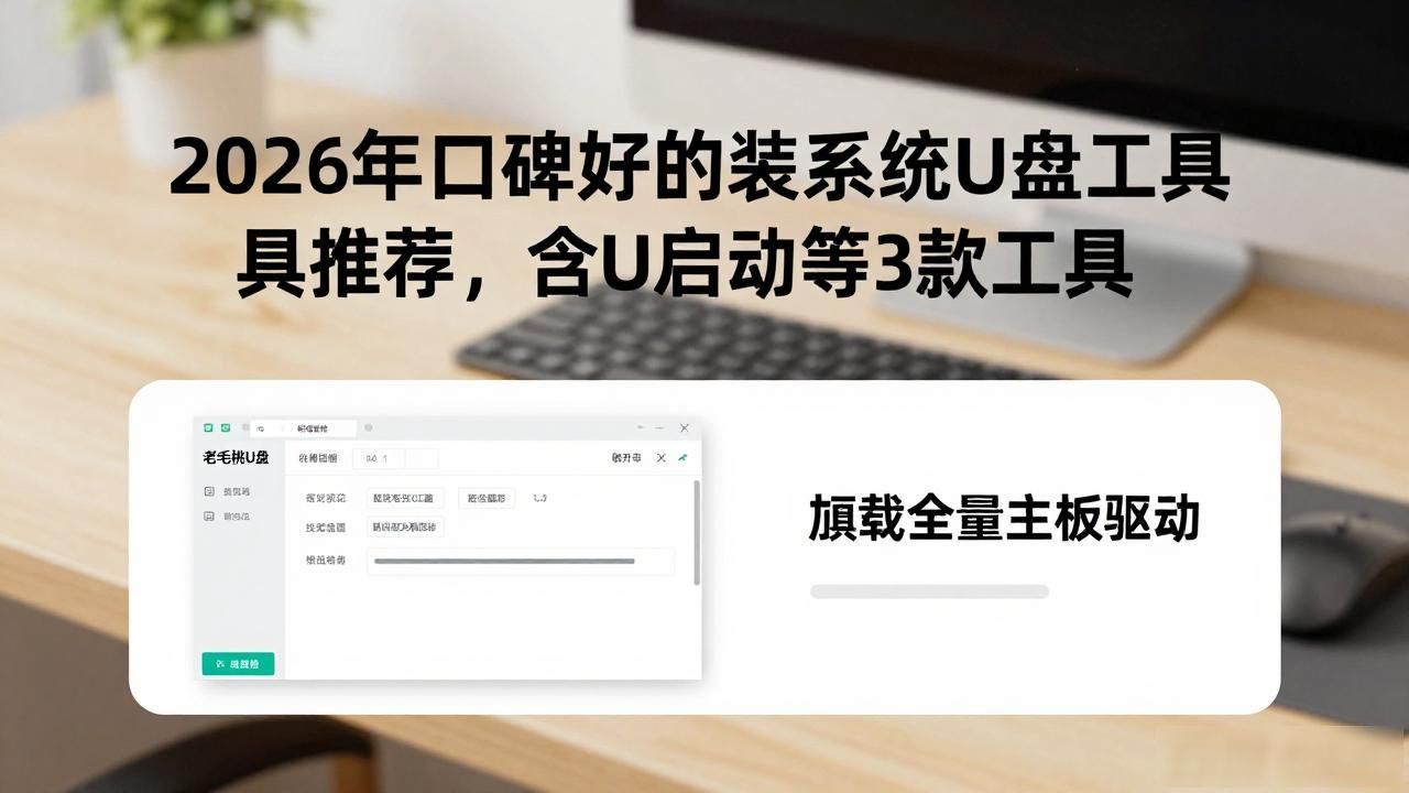 U启动PE系统制作_装系统U盘工具_大白菜硬盘检测工具