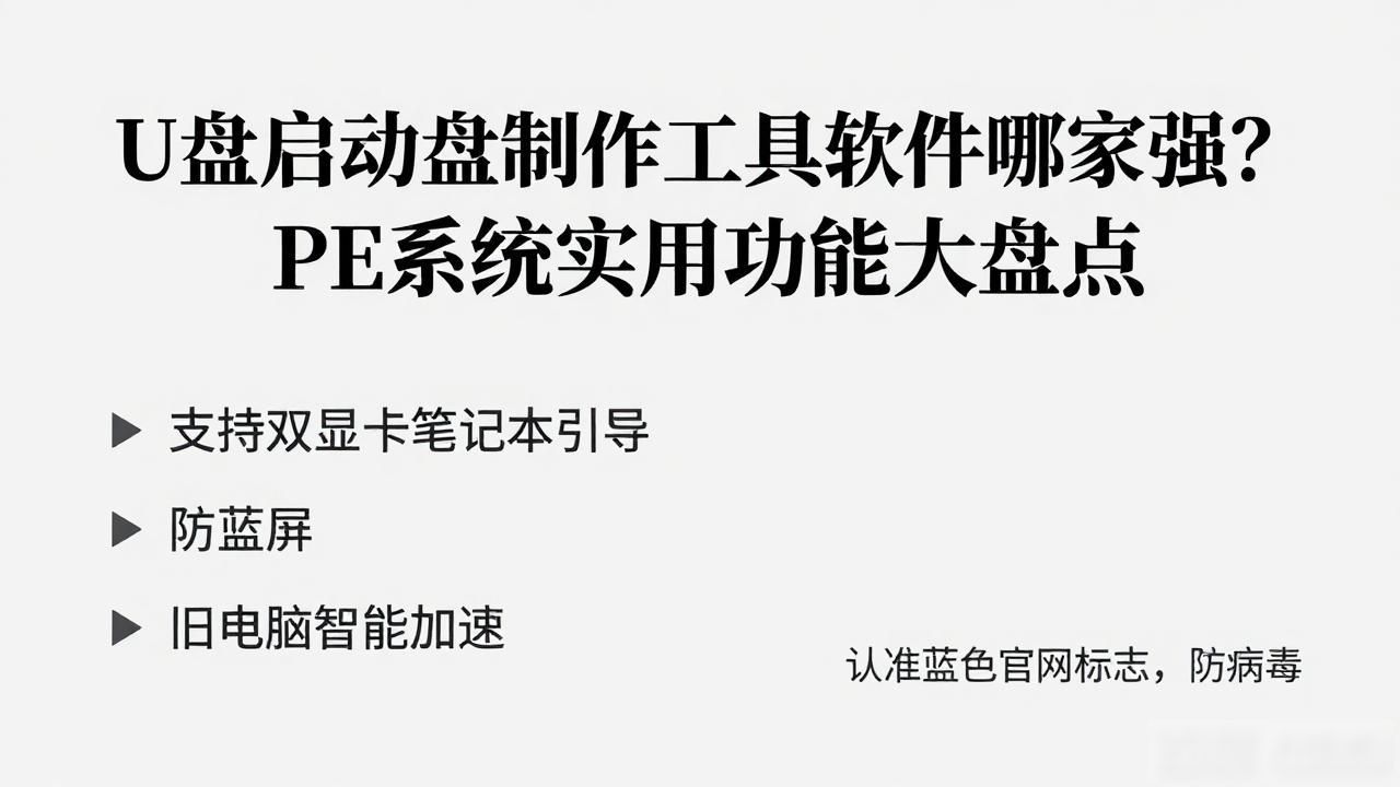 PE系统哪个最好用_大白菜硬盘检测工具_u盘启动盘制作工具哪个好