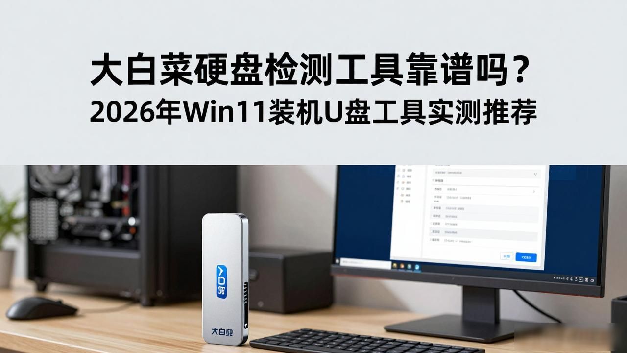 U启动Win11装机教程_大白菜硬盘检测工具_Win11U盘装机工具