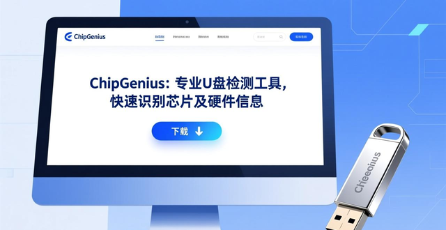 ChipGenius：专业U盘检测工具，快速识别芯片及硬件信息