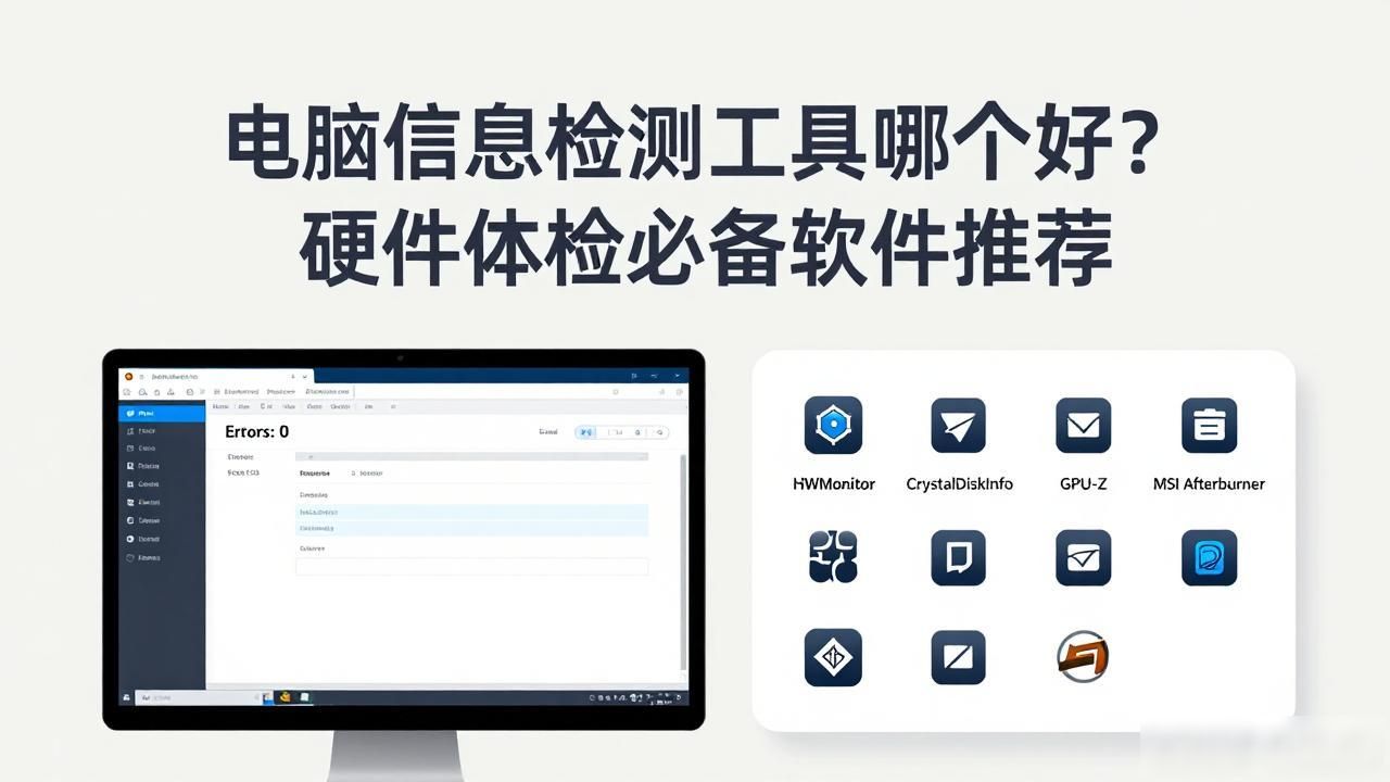 电脑信息检测工具哪个好？硬件体检必备软件推荐