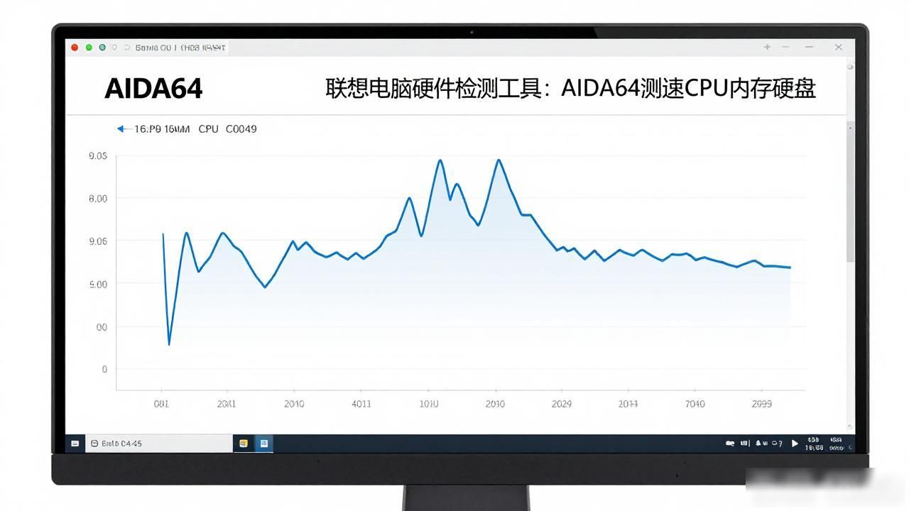 联想电脑硬件检测工具：AIDA64测速CPU内存硬盘