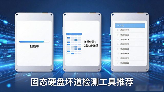 固态硬盘坏道检测工具推荐，轻松找出数据丢失元凶