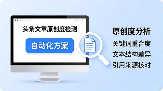 文章原创度检测工具_如何提高头条文章原创度_头条文章原创度检测在哪里
