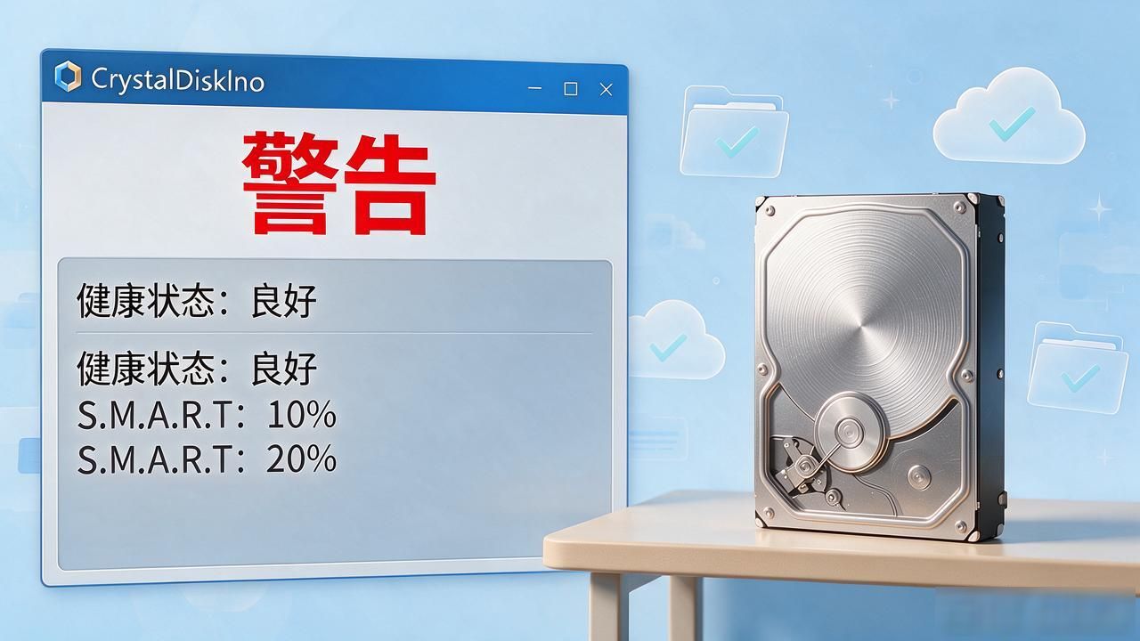 硬盘寿命检测工具：CrystalDiskInfo轻松查健康
