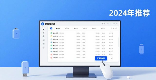 2024年免费好用的U盘检测工具推荐，含扩容检测等功能