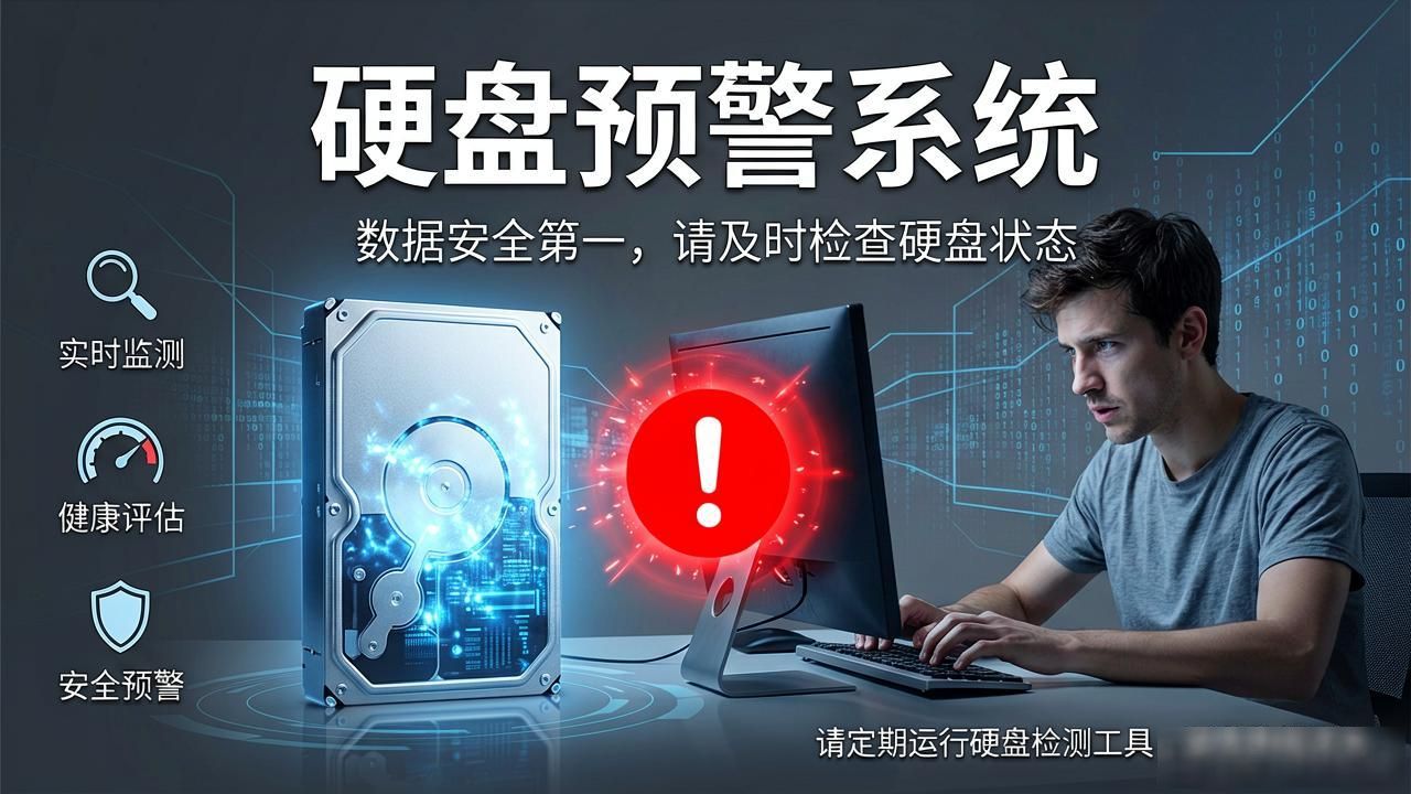 硬盘检测工具怎么用？花3分钟看一眼，省下几千块数据恢复费