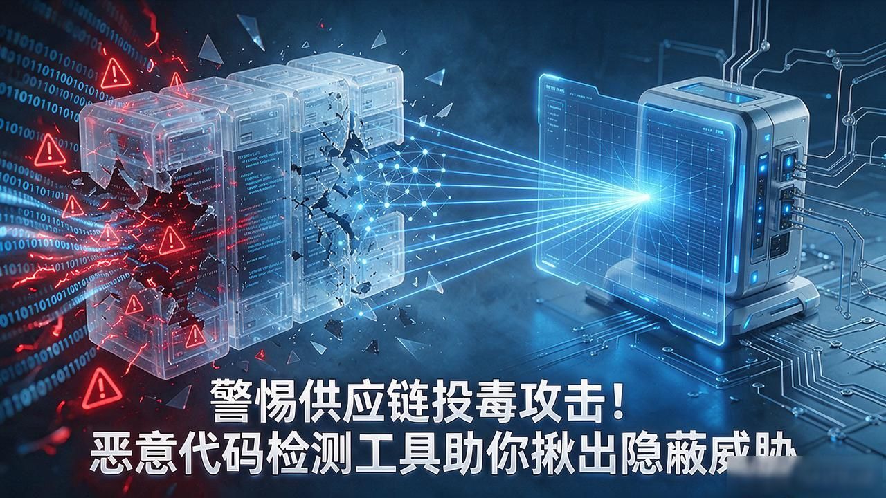 警惕供应链投毒攻击！恶意代码检测工具助你揪出隐蔽威胁