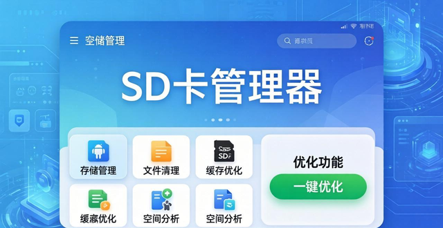 内存卡检测工具安卓版_SD卡管理器中文版_Android SD卡管理工具
