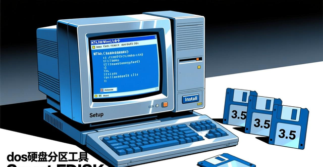 dos硬盘分区工具Smart FDISK介绍，功能强大可多系统安装管理