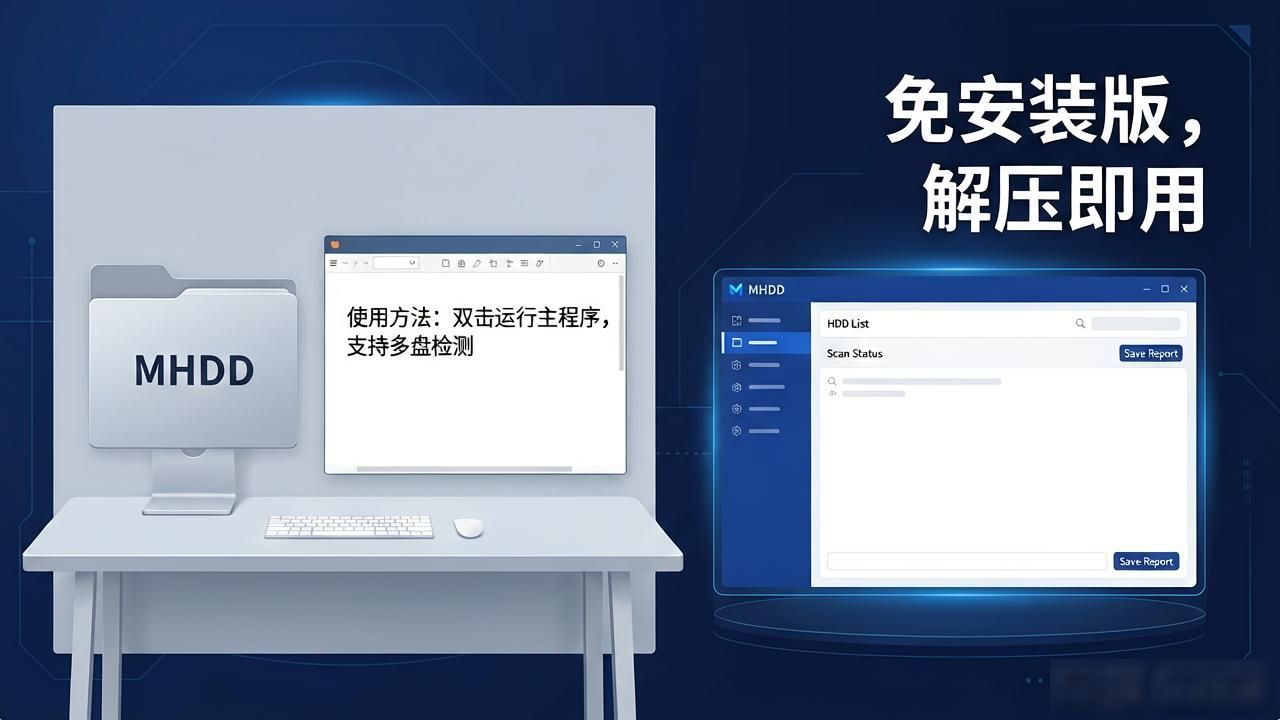 MHDD硬盘检测工具使用方法及特性介绍，超实用