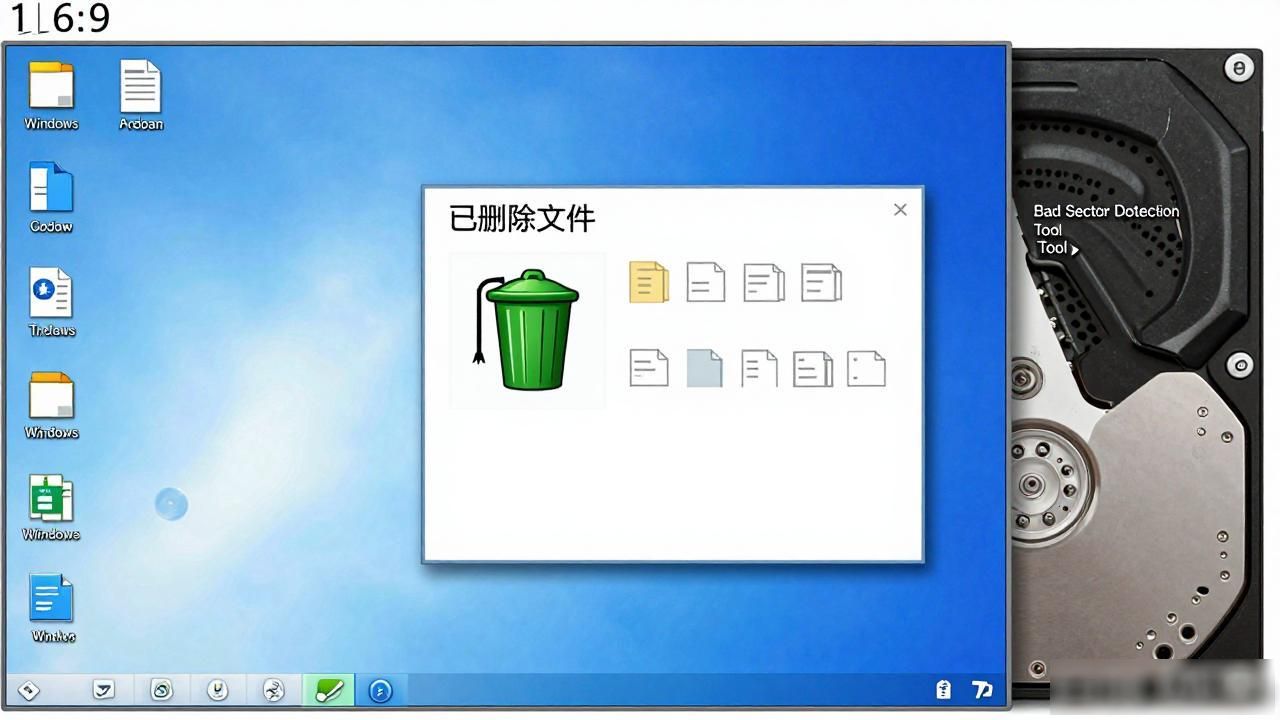 Win7系统硬盘坏道检测工具推荐 机械硬盘排查修复用这个