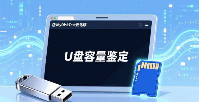 MyDiskTest汉化版：检测U盘扩容，还能测SD卡等移动存储设备