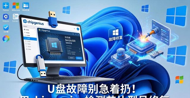 U盘故障别急着扔！用chipgenius检测芯片型号修复