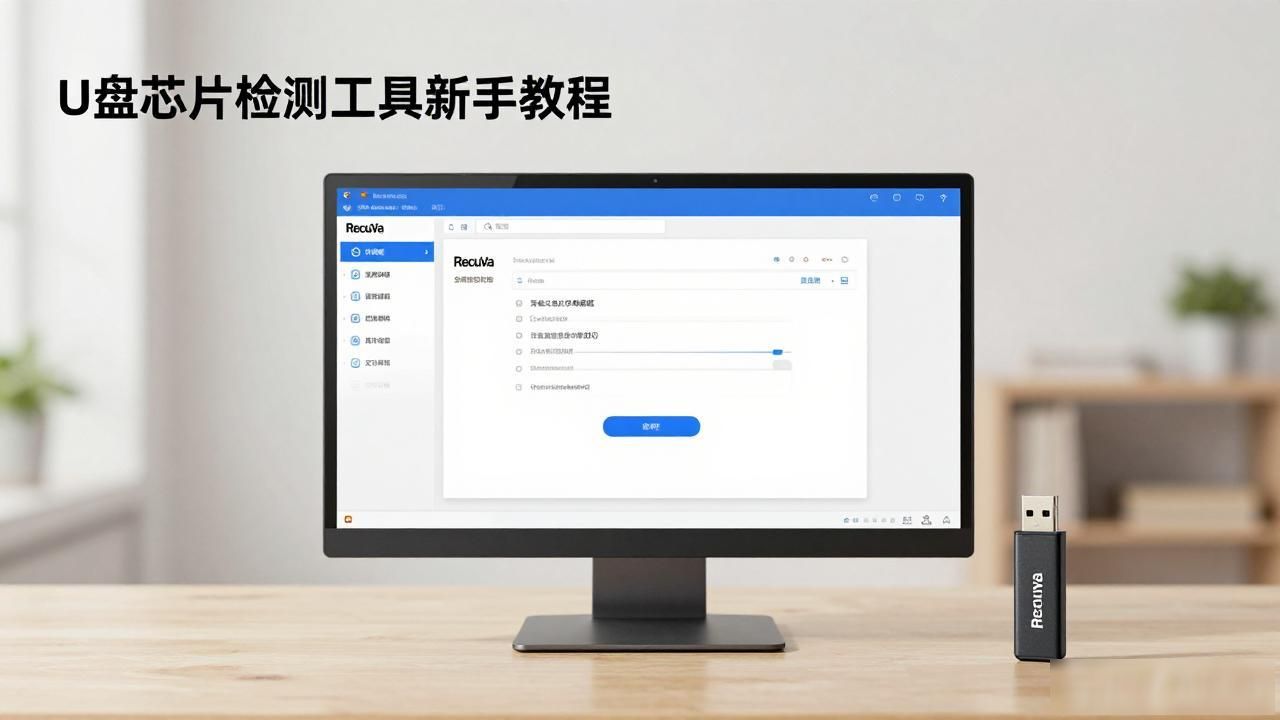 U盘芯片检测工具新手教程：零基础快速识别芯片型号
