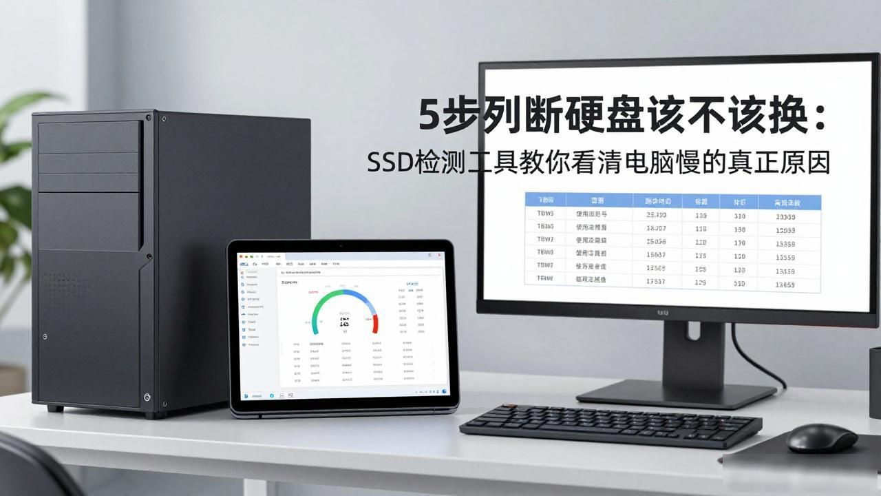 ssd检测工具_电脑升级SSD判断标准_HDD与SSD性能对比