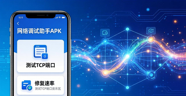 超好用的网络调试助手apk，能测试tcp端口还能修复速率