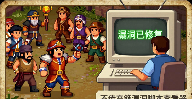 传奇私服漏洞咋查？用这工具，洞察游戏隐藏秘密保公平