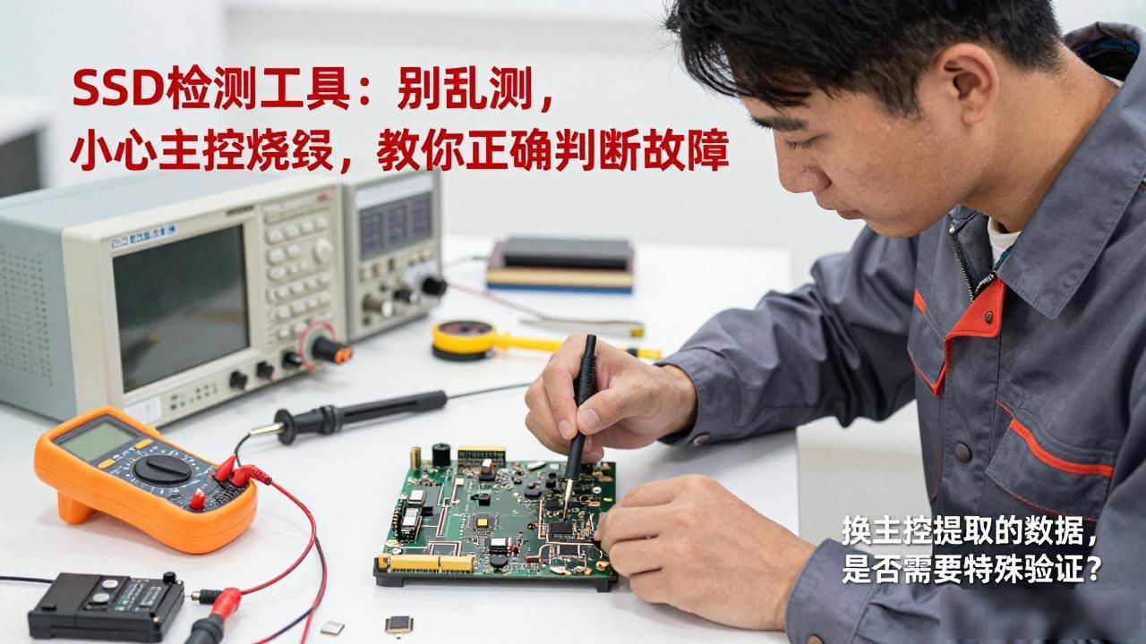 E26 SSD主控修复_专业机构芯片级换主控提数_ssd检测工具