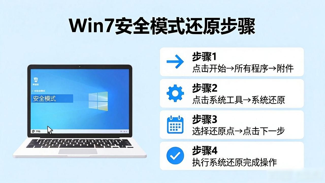 Win7系统安全检测工具：教你3招进安全模式，修电脑又快又准