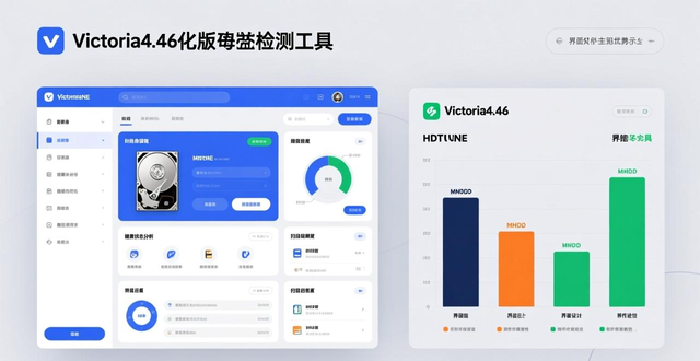 Victoria4.46汉化版硬盘检测工具，功能强还能延长硬盘寿命