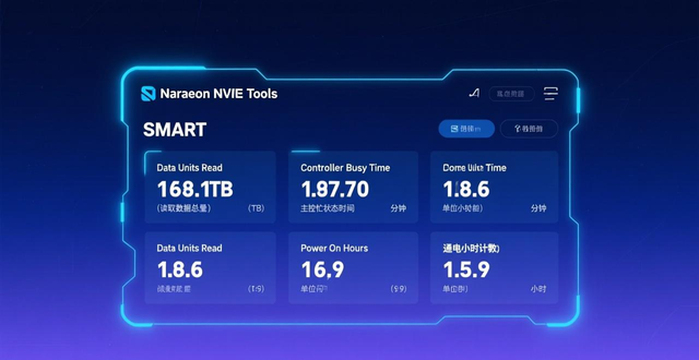 NVMe硬盘SMART检测工具_东芝RC100SMART信息解读_硬盘检测工具寿命