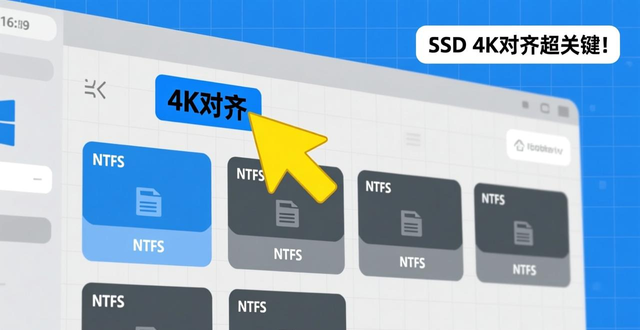 DiskGenius 4096扇区对齐_固态硬盘4k对齐检测工具_Windows 10 SSD 4K对齐设置