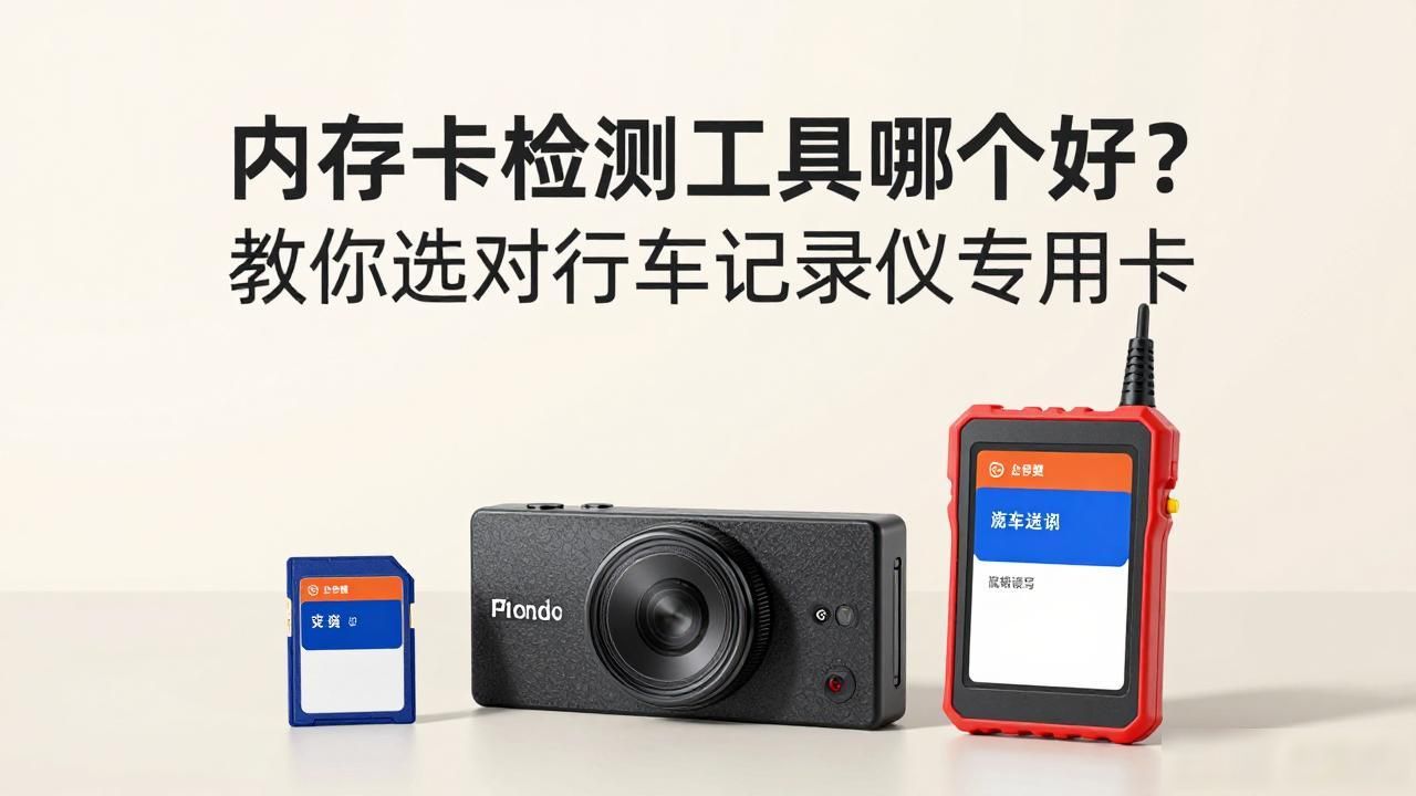 内存卡检测工具哪个好？教你选对行车记录仪专用卡