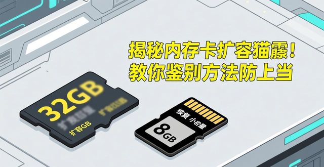 揭秘内存卡扩容猫腻！教你鉴别方法防上当