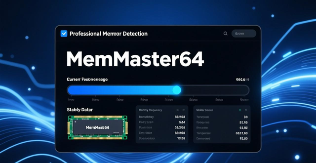 专业内存检测工具MemTest64，精准测稳定性，超频必备