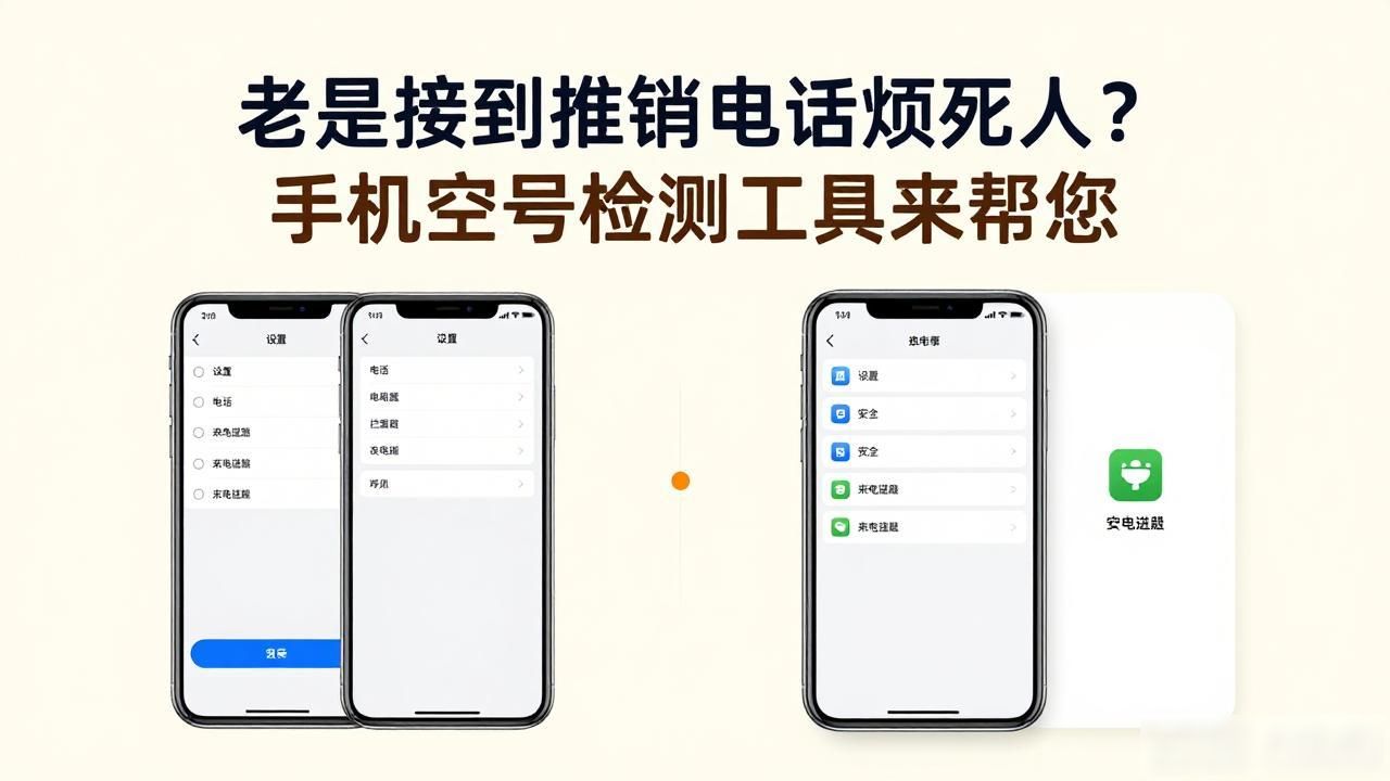 骚扰电话拦截_手机隐私设置_手机空号检测工具