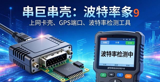 串口设备上网卡壳？快用GPS端口和波特率检测工具搞定