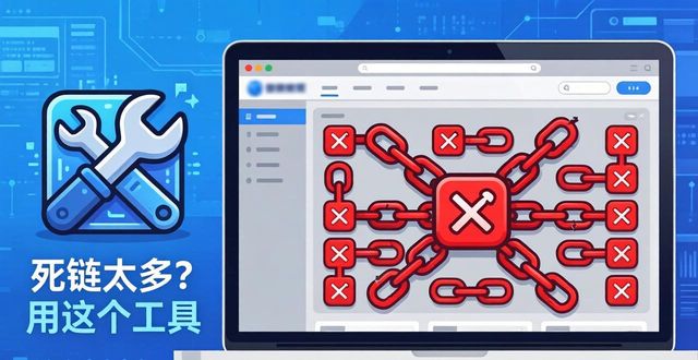 网站死链太多怎么办？用这个工具批量检测清理