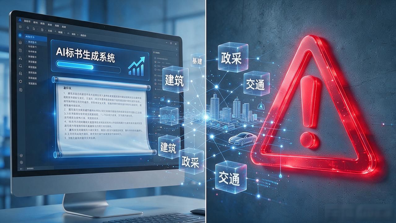 AI写标书虽高效，但有风险！如何避免文档相似被识破？