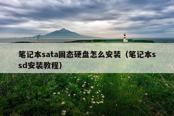 笔记本sata固态硬盘怎么安装（笔记本ssd安装教程）