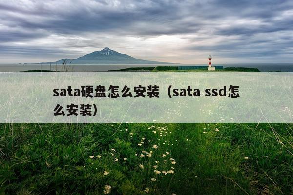 sata硬盘怎么安装（sata ssd怎么安装）