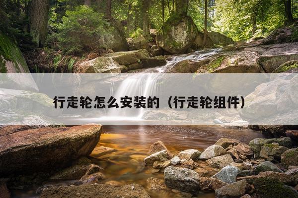 行走轮怎么安装的(行走轮组件)