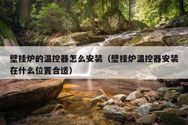 壁挂炉的温控器怎么安装(壁挂炉温控器安装在什么位置合适)