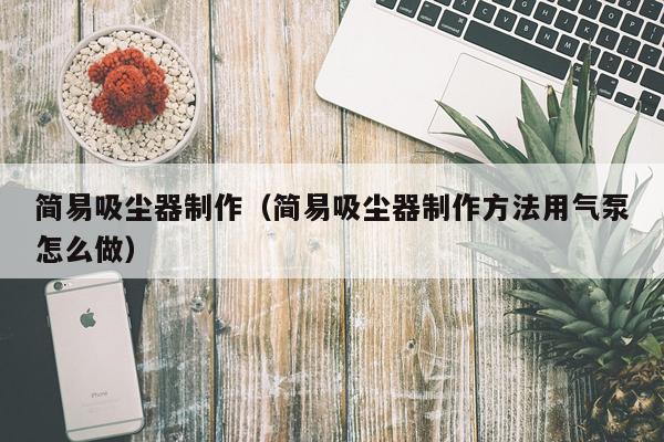 简易吸尘器制作（简易吸尘器制作方法用气泵怎么做）
