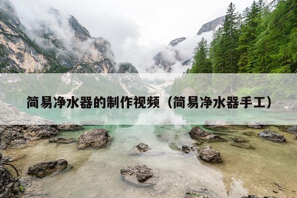 简易净水器的制作视频（简易净水器手工）
