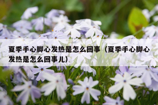 夏季手心脚心发热是怎么回事（夏季手心脚心发热是怎么回事儿）