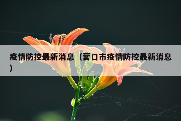 疫情防控最新消息（营口市疫情防控最新消息）
