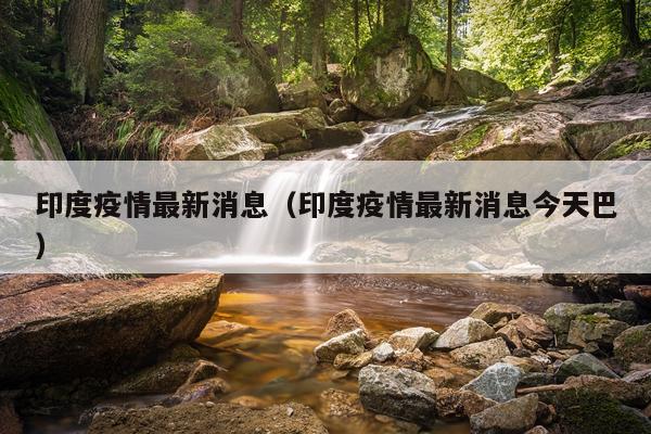 印度疫情最新消息（印度疫情最新消息今天巴）
