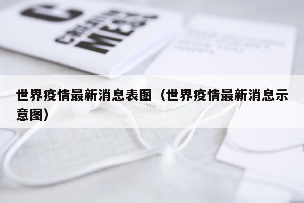 世界疫情最新消息表图(世界疫情最新消息示意图)