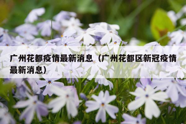 广州花都疫情最新消息（广州花都区新冠疫情最新消息）
